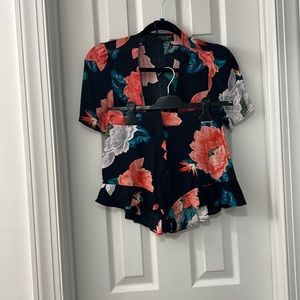 Zara Tie Top 2 Piece Set